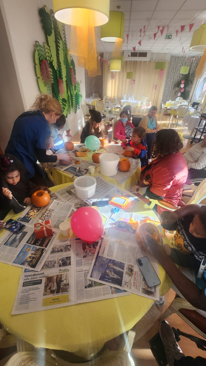 Préparation des citrouilles !