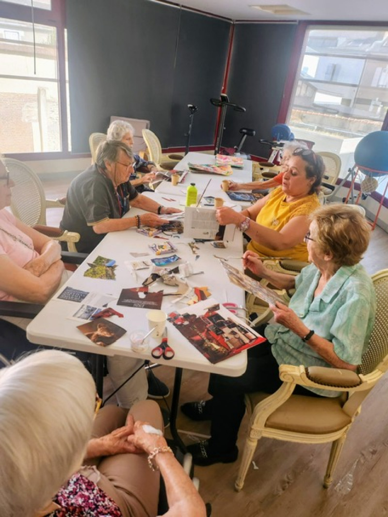 Un atelier créatif haut en couleurs
