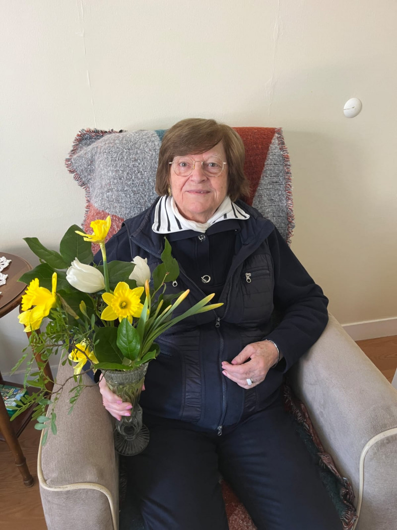 Merci à notre fleuriste pour cette belle attention !