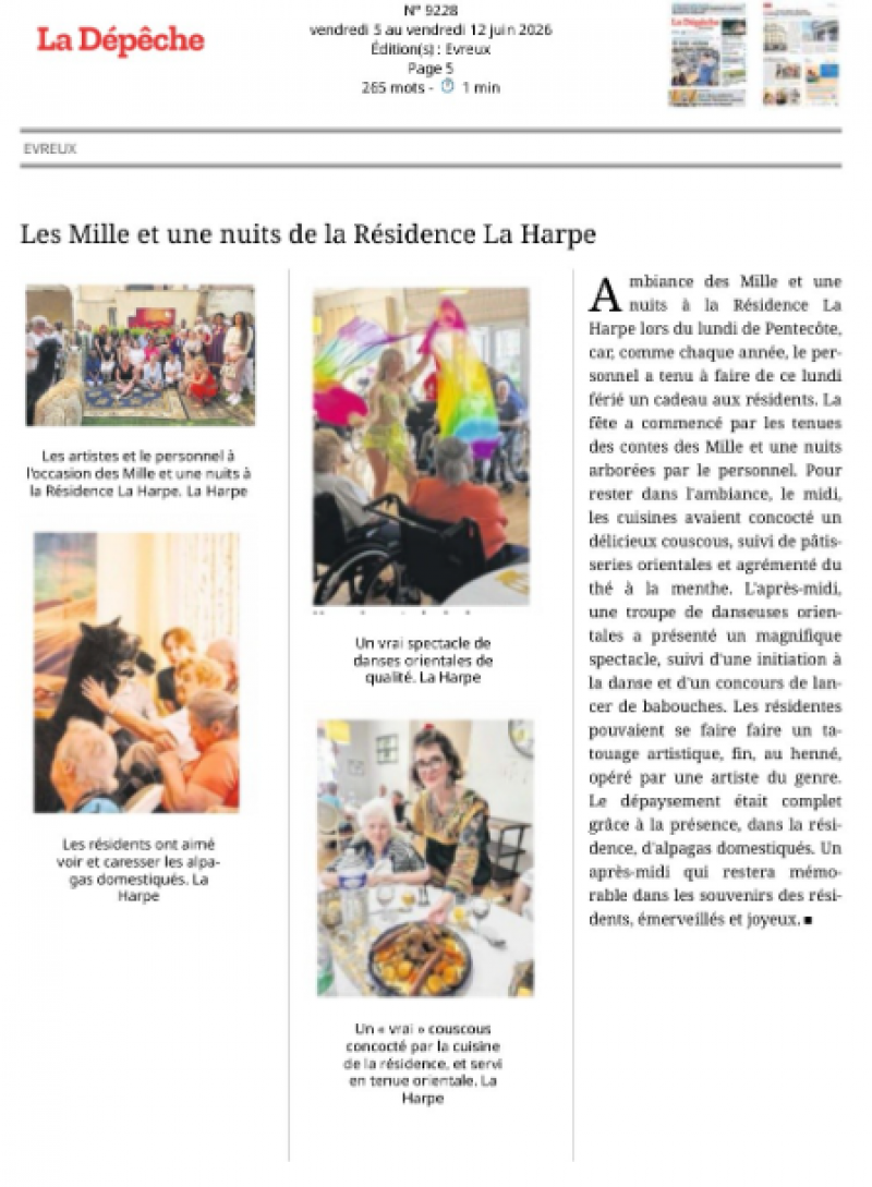 résidence médicalisée SEDNA France