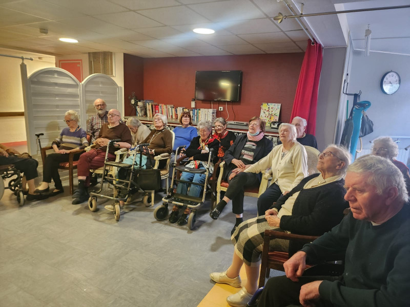 Atelier mémoire à la Harpe