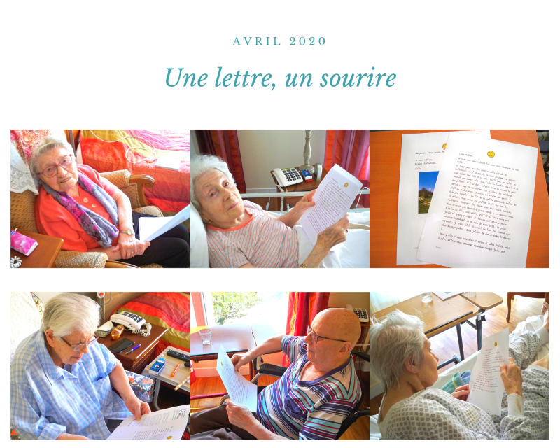 UNE LETTRE, UN SOURIRE