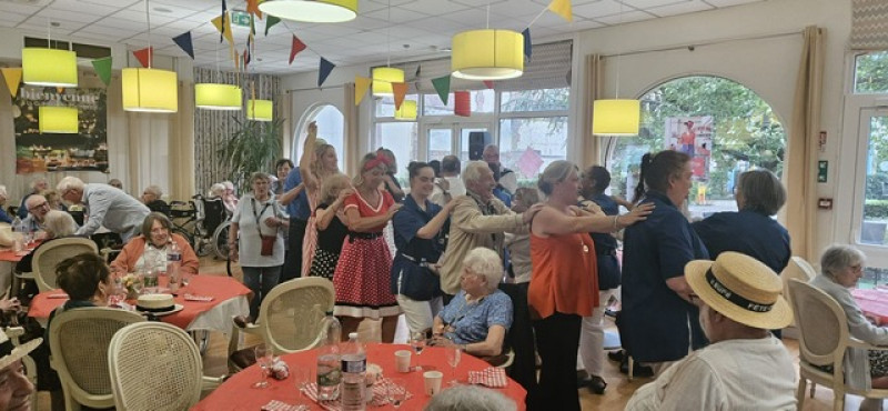 Une ambiance exceptionnelle à La Harpe pour notre soirée guinguette !