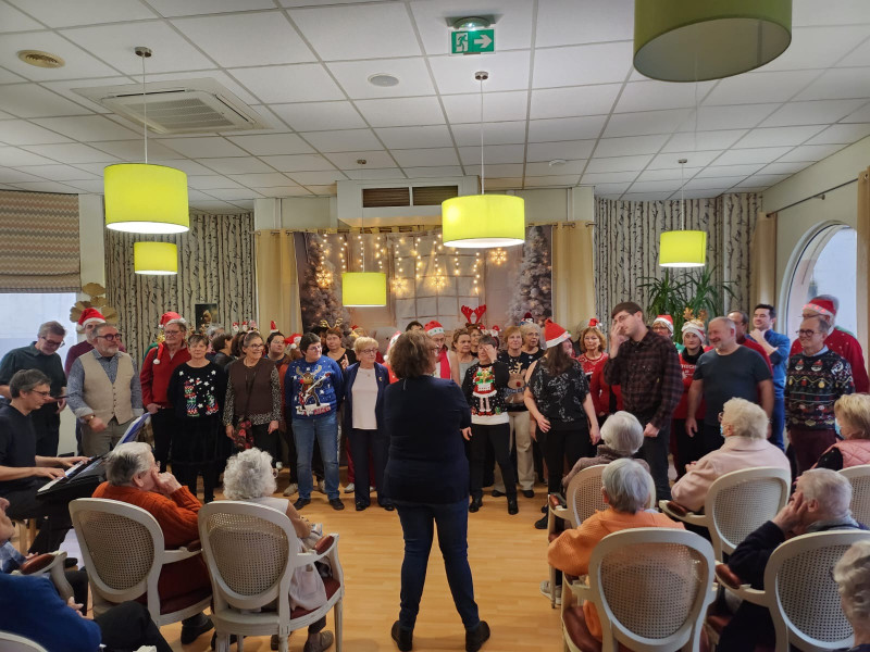 Une tradition musicale à la résidence La Harpe : le chœur Freedom au rendez-vous