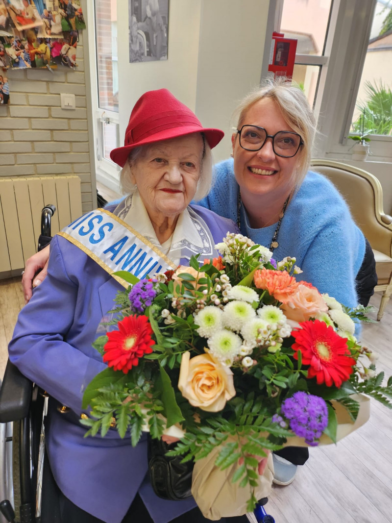 103 ans pour Madame S : un bel âge célébré à la Résidence La Harpe !